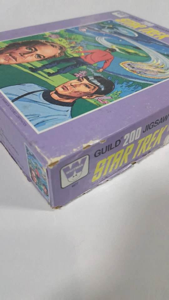 1978 Star Trek Whitman Guild 200+ Piece Jigsaw Puzzle 100% Complete Trekkies  — 第 3/4 张图片