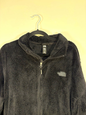 The North Face Osito Women s M Black Full Zip Long Sleeve Jacket XXXL