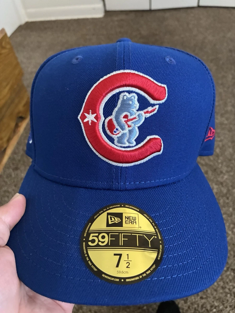 Chapeau de baseball adulte réglable Chicago Cubs Fan Favorite - Bleu