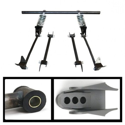 Triangulated Rear 4-link w/ Coilovers 34 1934 Model 40 Phaeton - 2-door, 4-door