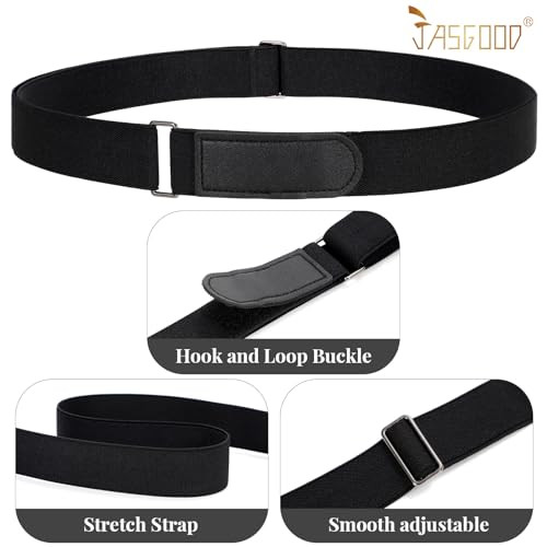 Crop Top Tuck Waist Band Adjustable Band Tucking Fit Size: 24"- 50" Black3 - Bild 2 von 6