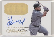 2017 Panini Flawless Debut Signatures Gold 8/10 Yasmany Tomas #FDS-YT Auto 5w7