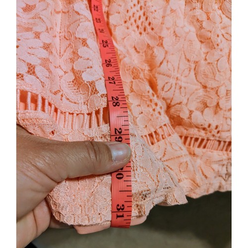 Disney La Bella e la Bestia Vestito Rosa con Volant in Pizzo - Donna Medium - Foto 7 di 9