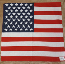 American Flag Bandanas 22" dz. - New Perfect for 250th Year of the USA