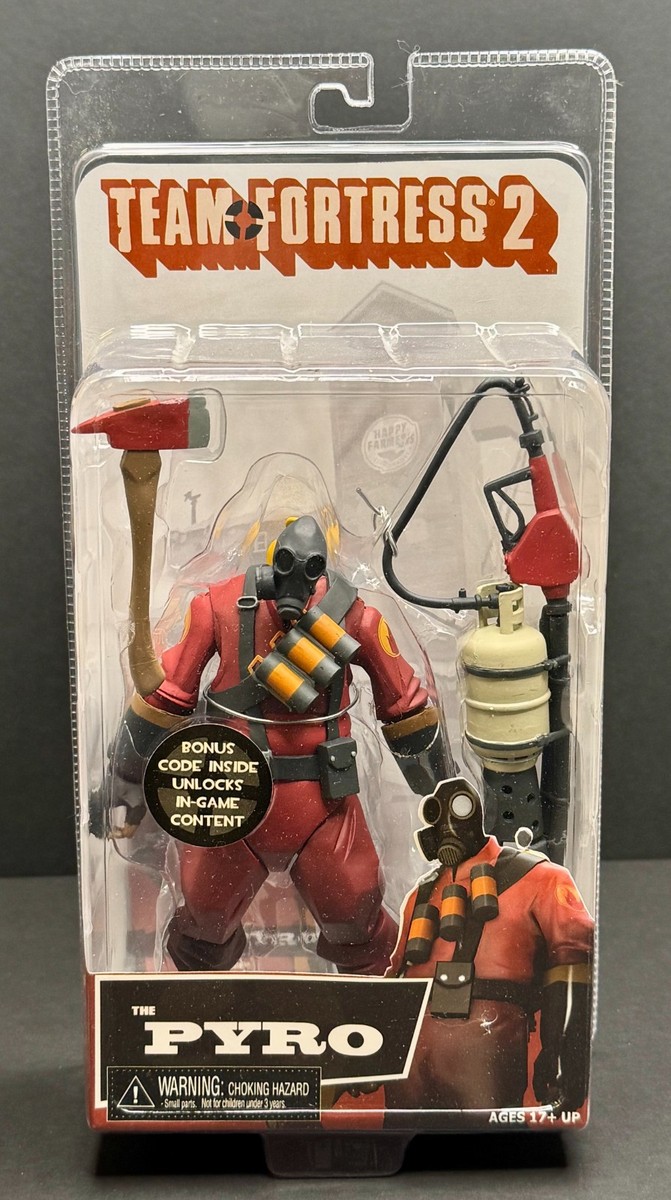 ネカ neca チームフォートレス2 パイロ pyro フィギュア チームフォートレス2 7インチアクションフィギュア パイロ 単品