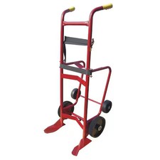 Dayton 34D665 Drum Truck, 55 Gal, Steel, 57-1/2 In. H