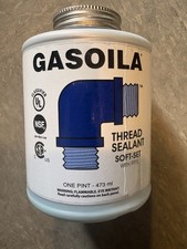 Gasoila Soft Set Pipe Thread Sealant With PTFE Paste Non Hardening 1 Pint