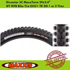 Maxxis Dissector 3C MaxxTerra 29x2.4" WT MTB Bike Tire EXO TR DD - 1 or 2 Tires