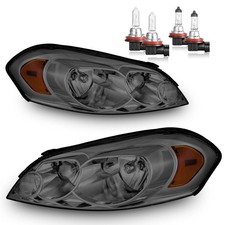 Headlights for 2006-2013 Chevy Impala 2006-07 Monte Carlo 2014-16 Limited Pair