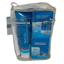 Aqua Therapy Dead Sea Spa Gift Set Facial Mud Mask Mineral Soap Bath Salts