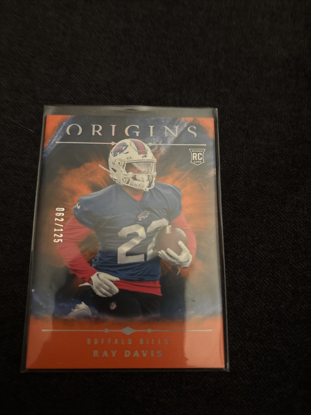 2024 Panini Origins - Rookies Ray Davis #131 Orange /125 (RC)