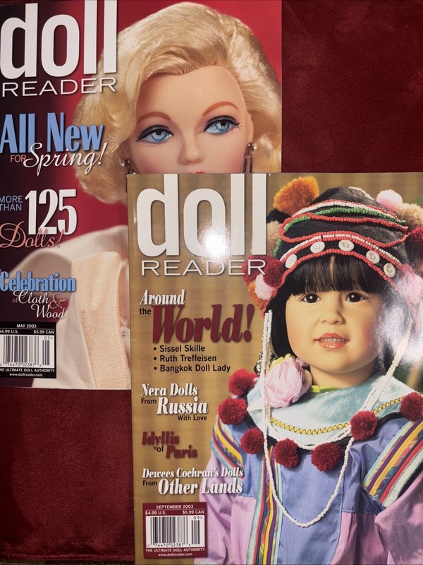 Doll Reader  Magazine  September   2003    Dolls From Around The World