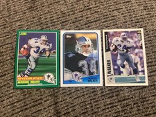 (3) HERSCHEL WALKER Cards- 1988, 1989, 1996 - DALLAS COWBOYS & GEORGIA