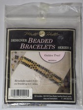 Mill Hill Designer Beaded Bracelets Series 2 Counted Glass Bead Kit Golden Trail