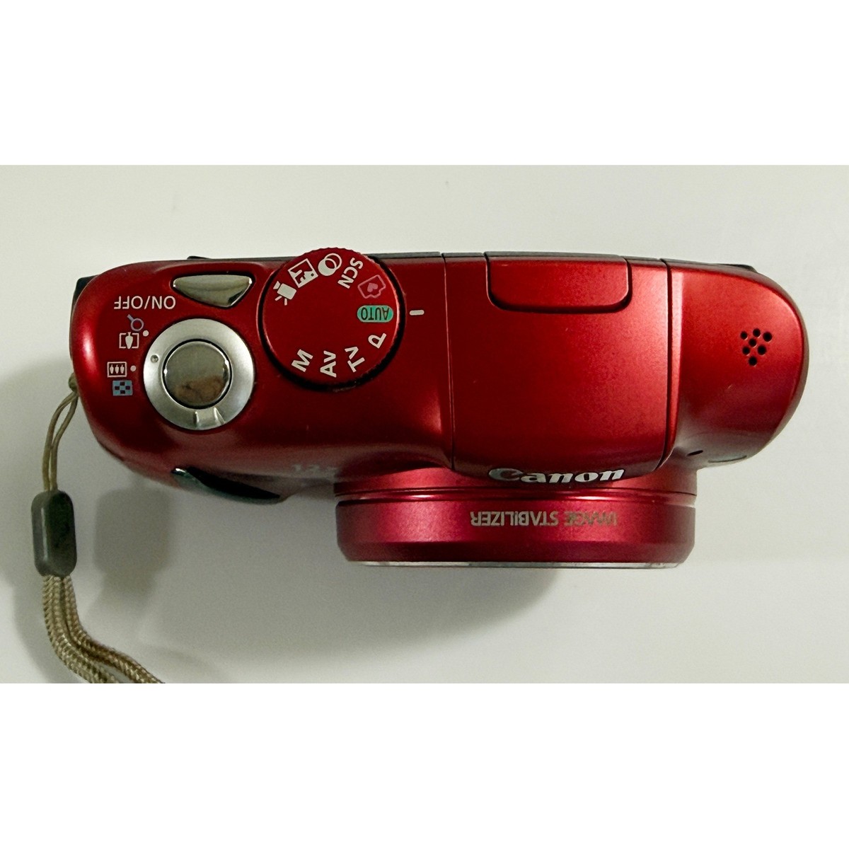 Canon PowerShot SX150 IS Digital Camera Red 14.1MP 12x Zoom HD