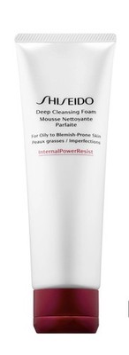 Shiseido Deep Cleansing Foam Oily  Blemish Skin 4.4oz / 125ml  NEW 