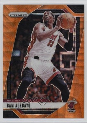 2024-25 Panini Prizm Orange Wave Prizm 30/60 Bam Adebayo #97 03qw