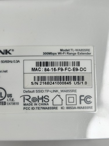 TP-Link TL-WA855RE 300 Mbps Wi-Fi Range Extender - Picture 4 of 11