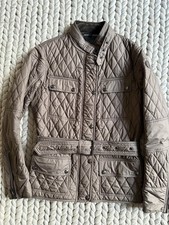 Belstaff Jacke Damen Gr. 38 D (44 IT) TOP braun Brewster 100% Original m Rechg