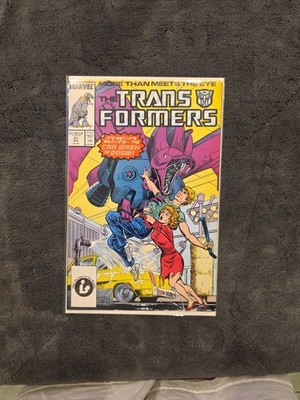 Marvel Comics The Transformers #31 (Aug 1987) Car Wash Of Doom!