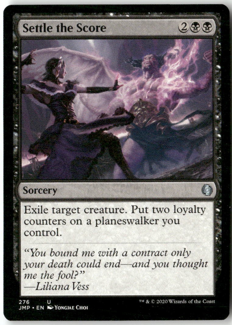 Settle the Score 276 Uncommon Jumpstart Magic: The Gathering Lightly Played