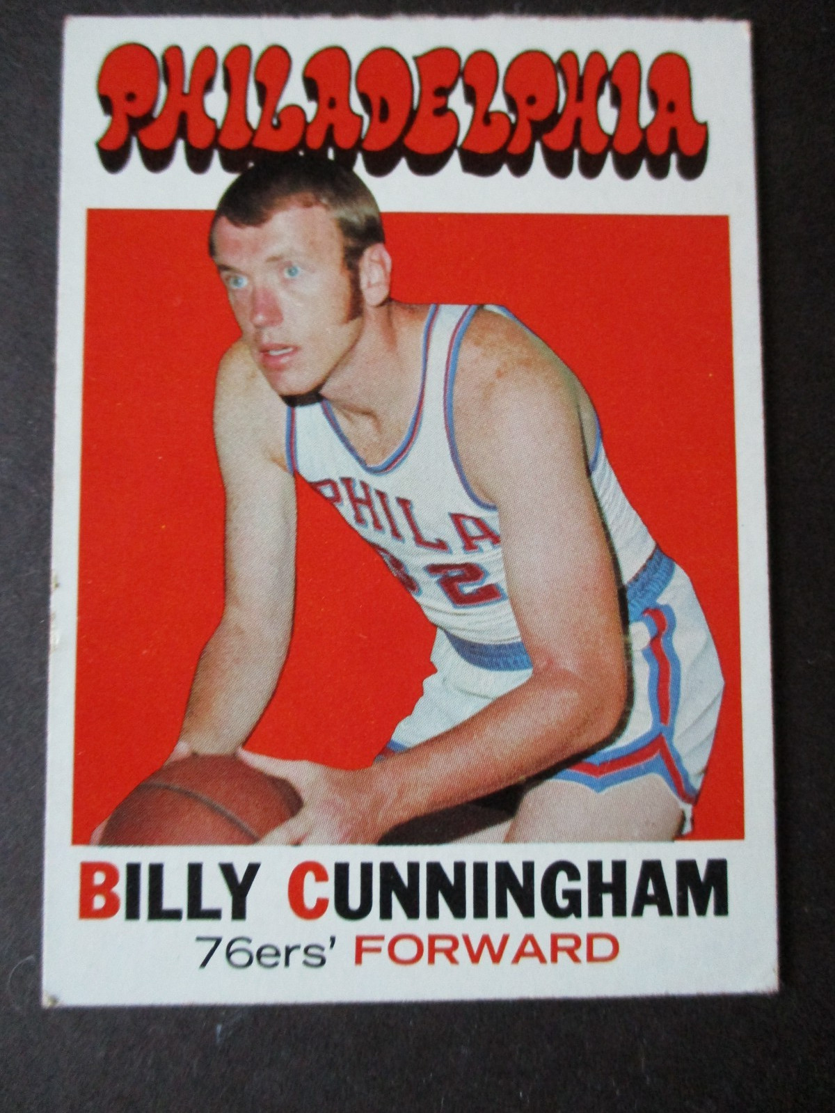 1971 Topps # 79 Billy Cunningham VG/EX cond Philadelphia 76ers SHIPPING IS FREE