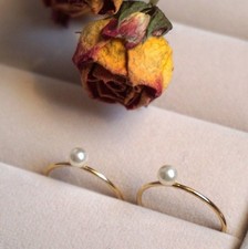 14K Gold Filled Pearl Ring