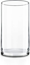 Glass Cylinder Vase H:10" D:5" Multiple Size Choices Glass Flower Vase