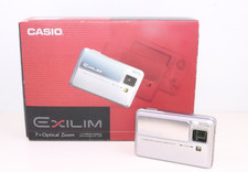 【Top Mint】 CASIO EXILIM EX-V7 7.2MP Compact Digital Camera Silver w/ Box