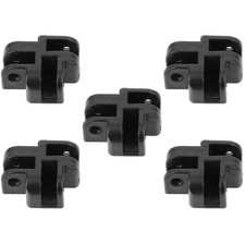 Reusable Canopy Corner Connector Bracket Black for Outdoor Patio Frame Support
