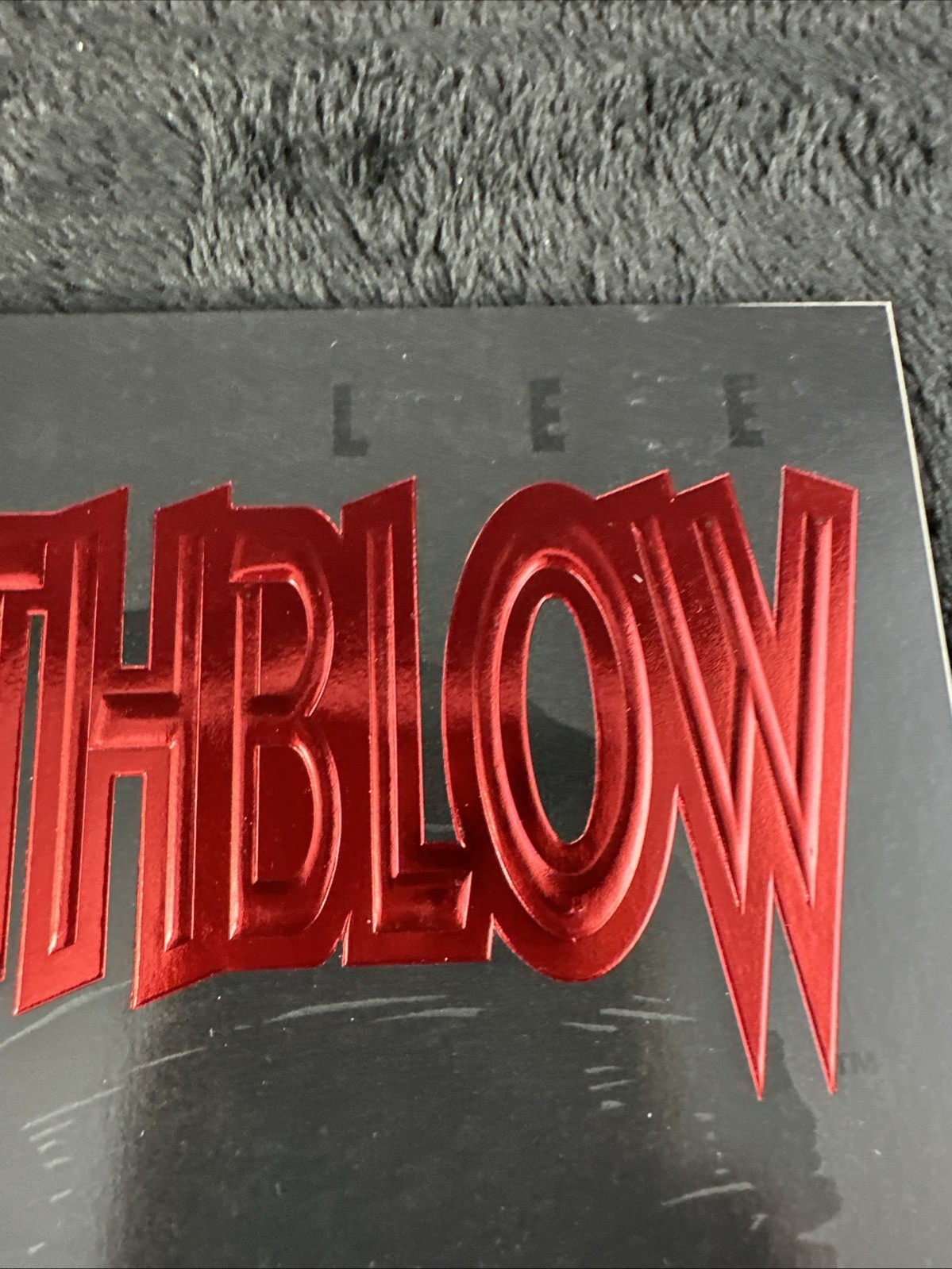 Deathblow #1 1993Image Comics - Embossed Black Variant Jim Lee First Print B/B‼️ thumbnail 4