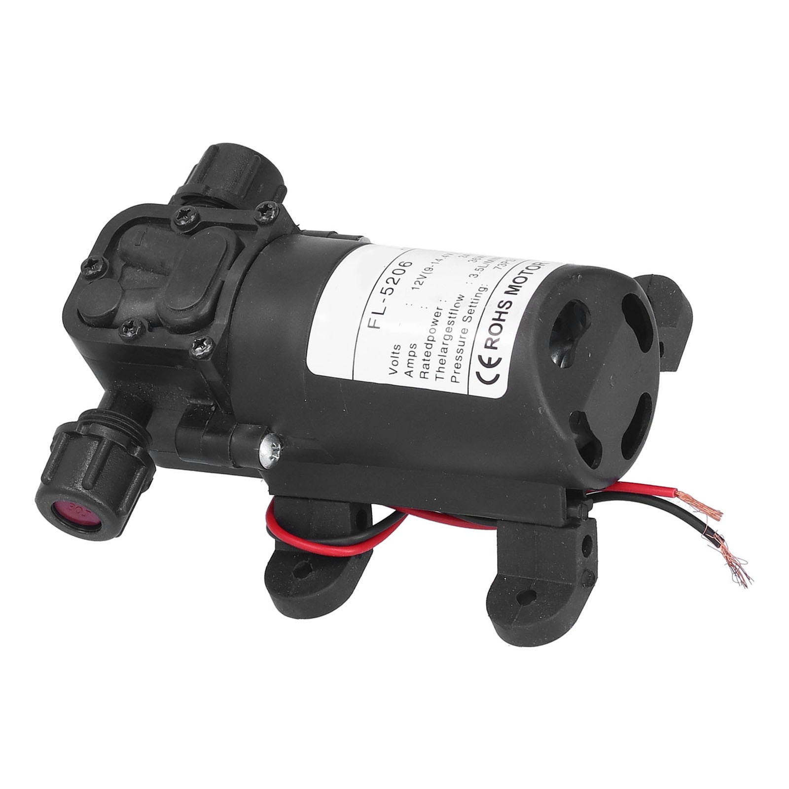 Mini 12V 36W Diaphragm Pump High Pressure Water Pump For Agricultural Sprayer