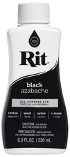 Rit Dye 88150 All Purpose Liquid Dye, Black, 8 Fl Oz Pack of 1