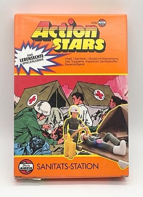 1976 Airfix Action Stars 411277 ,,Sanitäts-Station,, Vintage ,,NEU in OVP,,