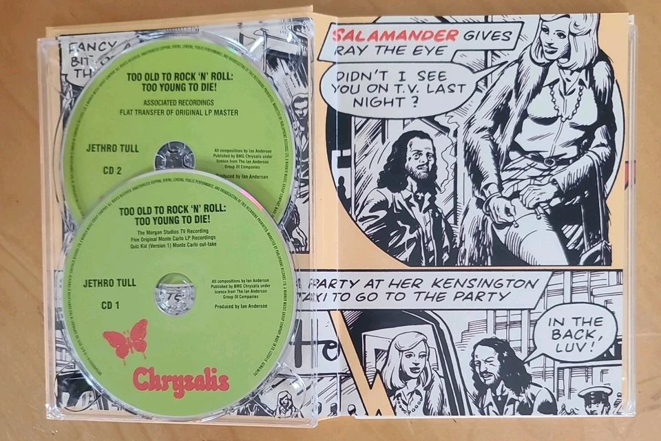 Jethro Tull-Too Old To Rock N Roll Too Young To Die [40th 2CD/2DVD NEW/UNSEALED] - Image 3 of 4