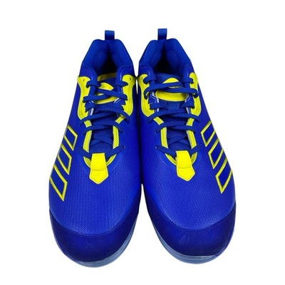 Adidas Bounce Baseball Metal Cleats GZ0451 Men\'s Size 14 Blue/Yellow New Adidas Bounce Baseball Metal Cleats GZ0451 Men main image 2