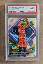 Kevin Durant 2023 Topps Cosmic Chrome #101 Gem Mint PSA 10 - Free Shipping 