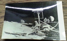 1969 NASA Apollo 12 B W 5"X7" Press Photo I: 2X Astronauts, Lunar Lander Earth