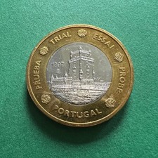 1 Specimen (Euro) 1997 Portugal Torre de Belem Turm Probe Münze Ø 32,5 mm