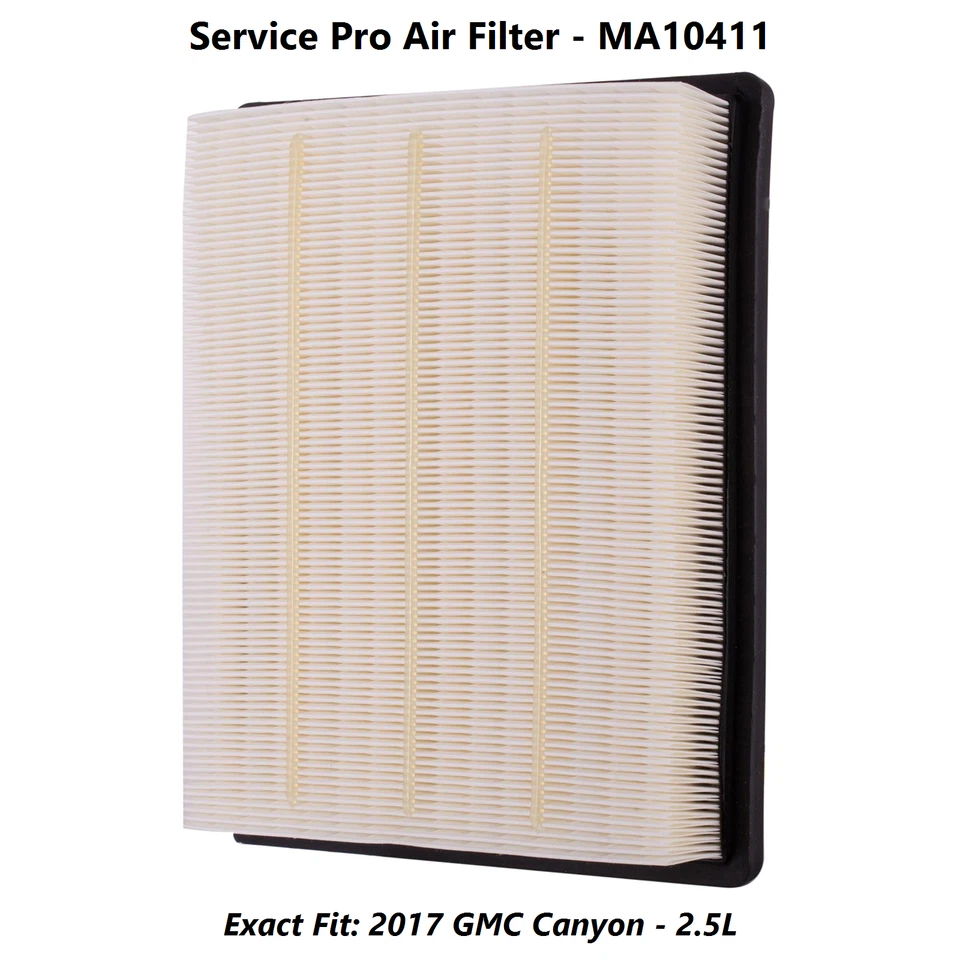 2017 GMC Canyon 2.5L Complete Oil, Air & Cabin Filter Kit (5W-20) — 第 4/4 张图片