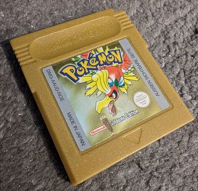 Pokémon Gold für den Nintendo Game Boy Pocket mit dem kultigen Ho-Oh selten