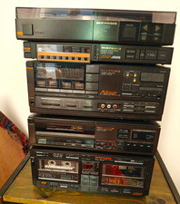Marantz Hi-Fi System Turntable Tuner Amp CD Player Cassette Deck Black