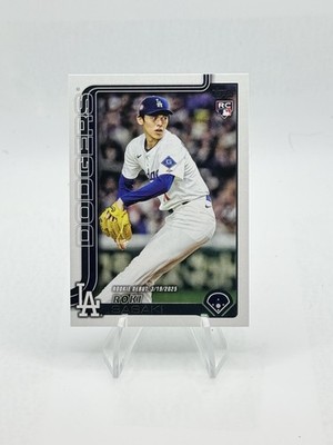 2025 Topps Update Roki Sasaki Rookie #US199 Los Angeles Dodgers RC