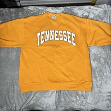 Vtg Tennessee Crewneck Size XL Bike Made in USA HAS STAIN *POSSIBLY YOUTH SIZE**