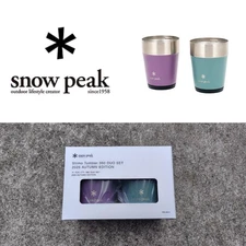 Thermo Tumbler 360 ml Duo Set Snow Peak Festival 2025 Autumn Limited Edition