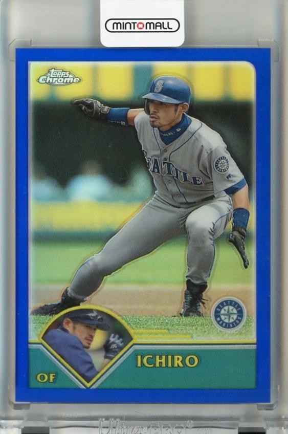 2003 Topps Chrome Ichiro Suzuki Refractors 63 016/699