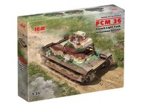 Fcm 36, French Light Tank In German / 1:35 - Icm
