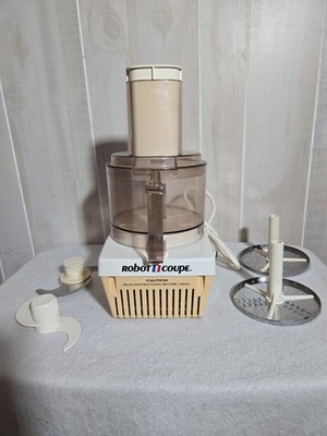 Robot Coupe RC 2000 Food Processor w/ Blade & Grater Tested Working