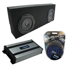 07-13 Toyota Tundra Crew Max Kicker CVT10 Dual 10" Custom Sub Box HA-A800.1