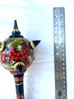 Wooden Ukraine Mace  hand-painted FLOWERS Ukrainian💙💛 — photo 4
